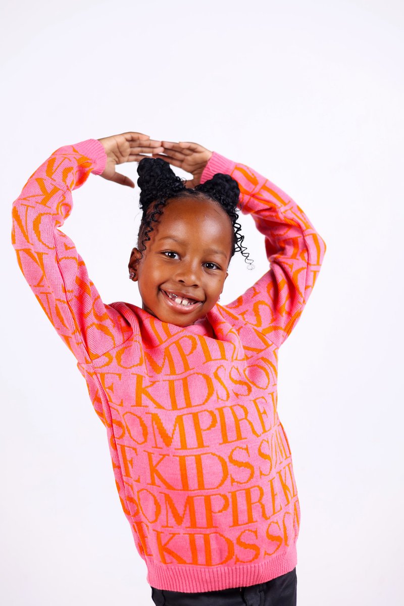 Keep your little ones cozy and stylish this season with our adorable crew neck knit! Now available at sompirekids.com

#sompirekids #somizi #winter #collection