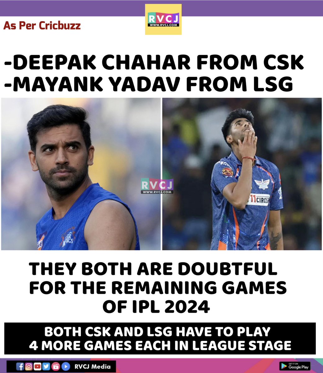 Deepak Chahar & Mayank Yadav