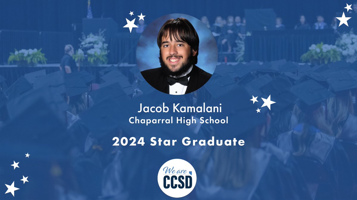 Jacob Kamalani is @ChaparralHS_LV 2024 Star Grad ⭐🎓. He is an exemplary student and a valedictorian candidate for the Class of 2024. He will be attending UNLV to study political science. Learn more about Jacob: weareccsd.net/3JM7LpG