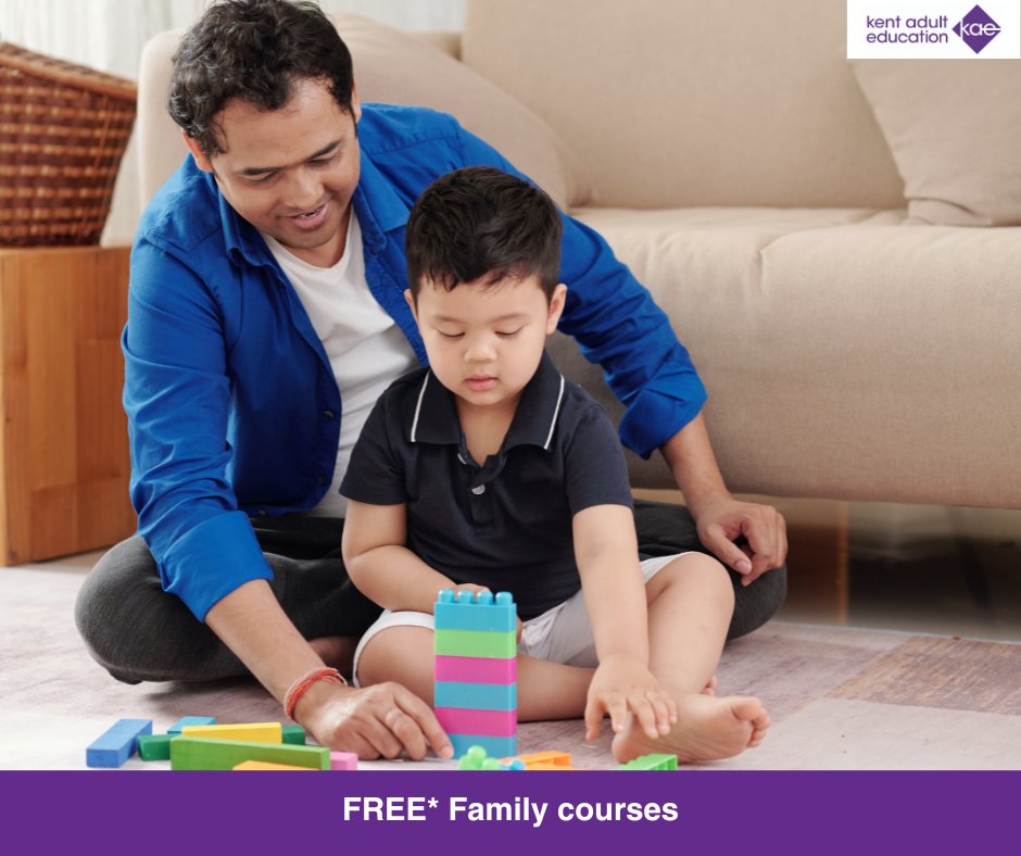 Don’t miss our FREE* Family courses in Autism Awareness, Understanding your Teenager, Fathers Matter and more. Join our supportive tutors and other carers and parents online, in real time. Find out more here: ow.ly/lU2Q50Rm7LX #Kent #AdultEd #AdultEducation (*T&C's apply)