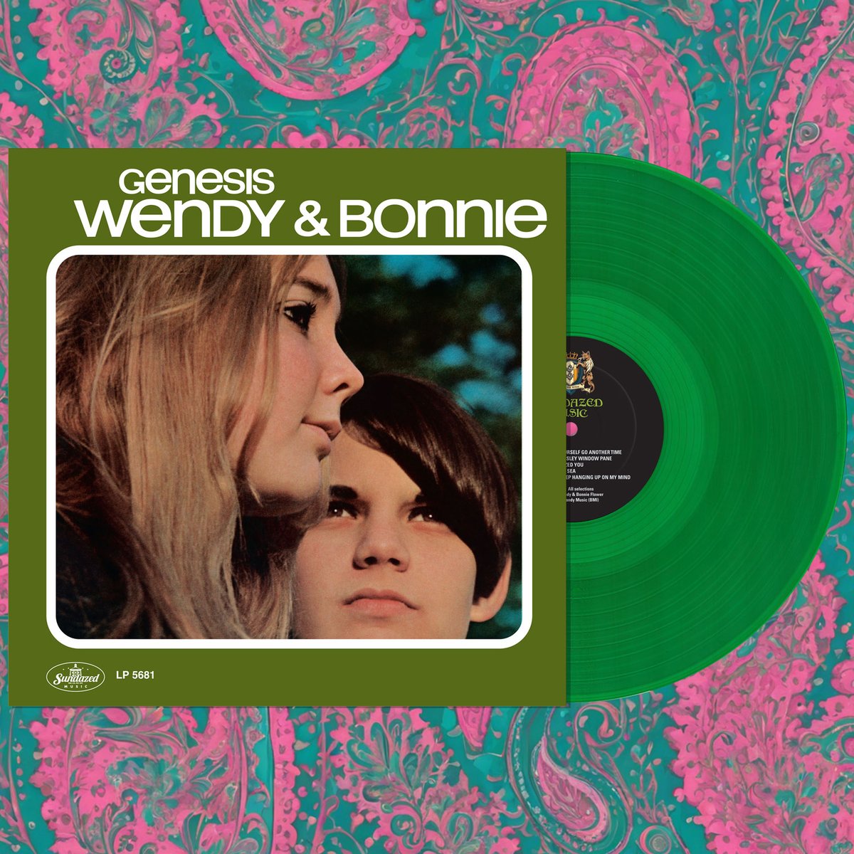 Available 6/28! Sisters Wendy & Bonnie Flower’s radiant sunshine pop, breezy melodic arrangements and sophisticated soft rock flourishes make this a must-hear album! Live in a record store desert? Order here: sundazed.com/c/279-Wendy-Bo…
