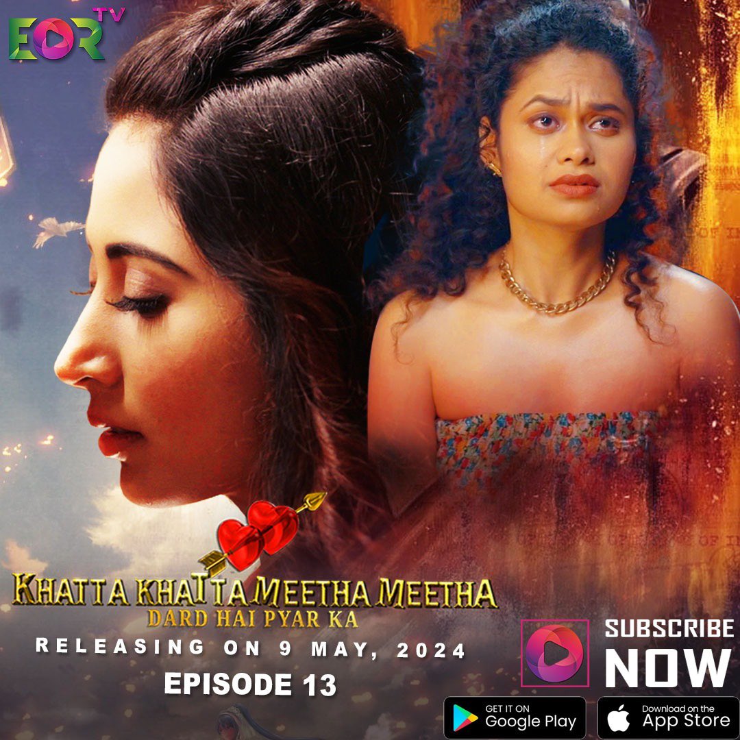 🎉 The wait is finally over! Get ready to dive into the sweetness with Episode 13 of Khatta Khatta Meetha Meetha, streaming exclusively on EORTV starting May 9th, 2024. Don't miss out! #KhattaKhattaMeethaMeetha #EORTV #SweetnessUnleashed