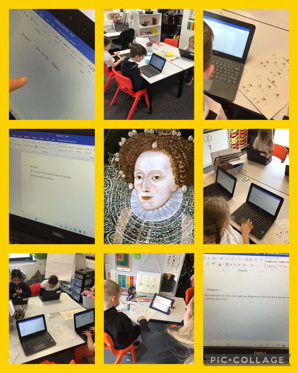 👑We have enjoyed learning about Elizabeth I this week 👑 We used Microsoft Word to type key facts about her life... Next week we will open up our saved documents to type more facts about other interesting Monarchs. <a href="/Inspire_Ashton/">Inspire Academy</a> <a href="/Inspire_Compute/">Inspire Computing</a> <a href="/InspireHistory/">Inspire History</a> <a href="/MissNaylor_IA/">Miss Naylor</a>