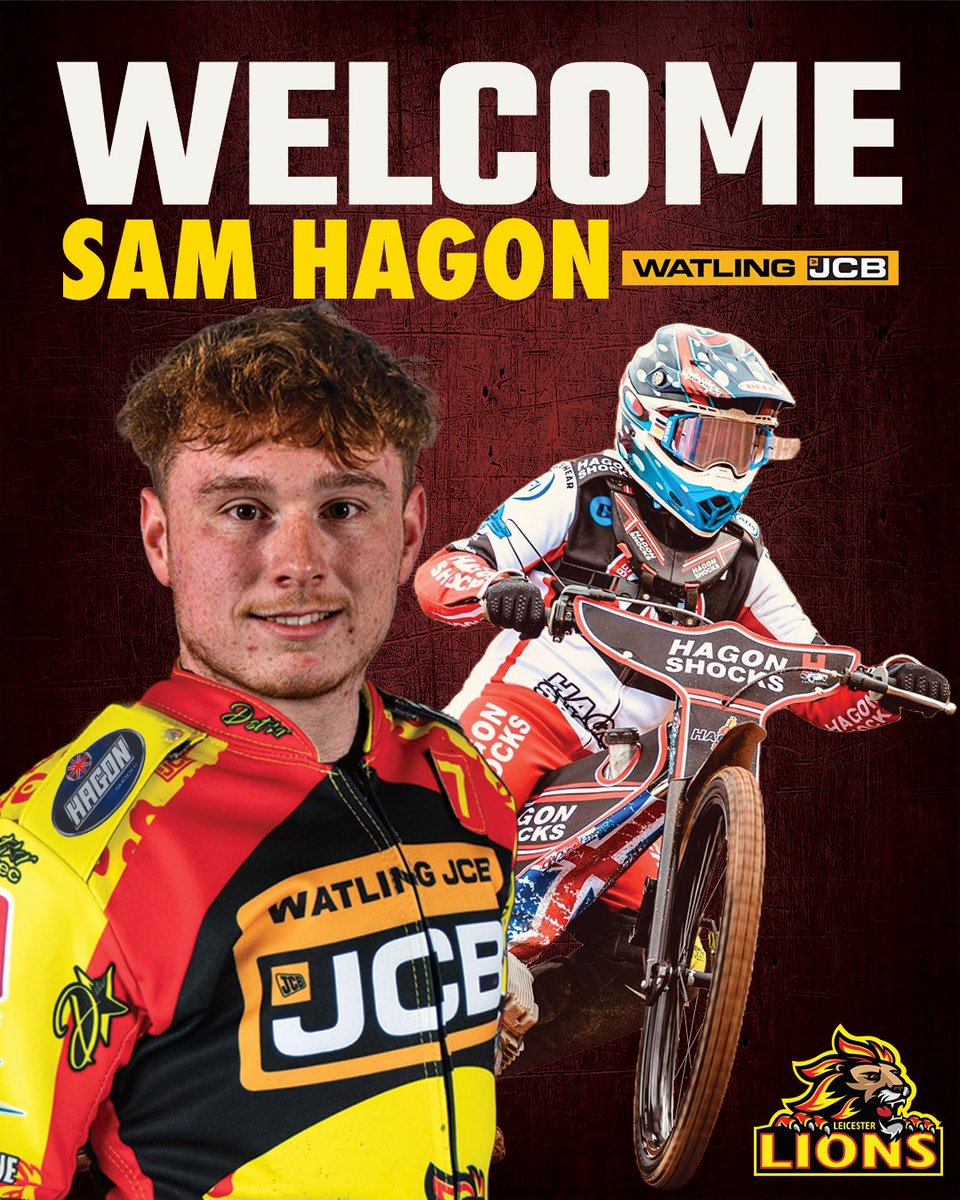 🚨 𝘽𝙍𝙀𝘼𝙆𝙄𝙉𝙂 𝙉𝙀𝙒𝙎 WE have made a team change in our Rising Star position ahead of our fixture at Oxford on Monday. ➡️ Sam Hagon ⬅️ Joe Thompson A big Lions welcome to Sam and we thank Joe for his efforts. Full story 👉 leicesterspeedway.com/News/Details/2…