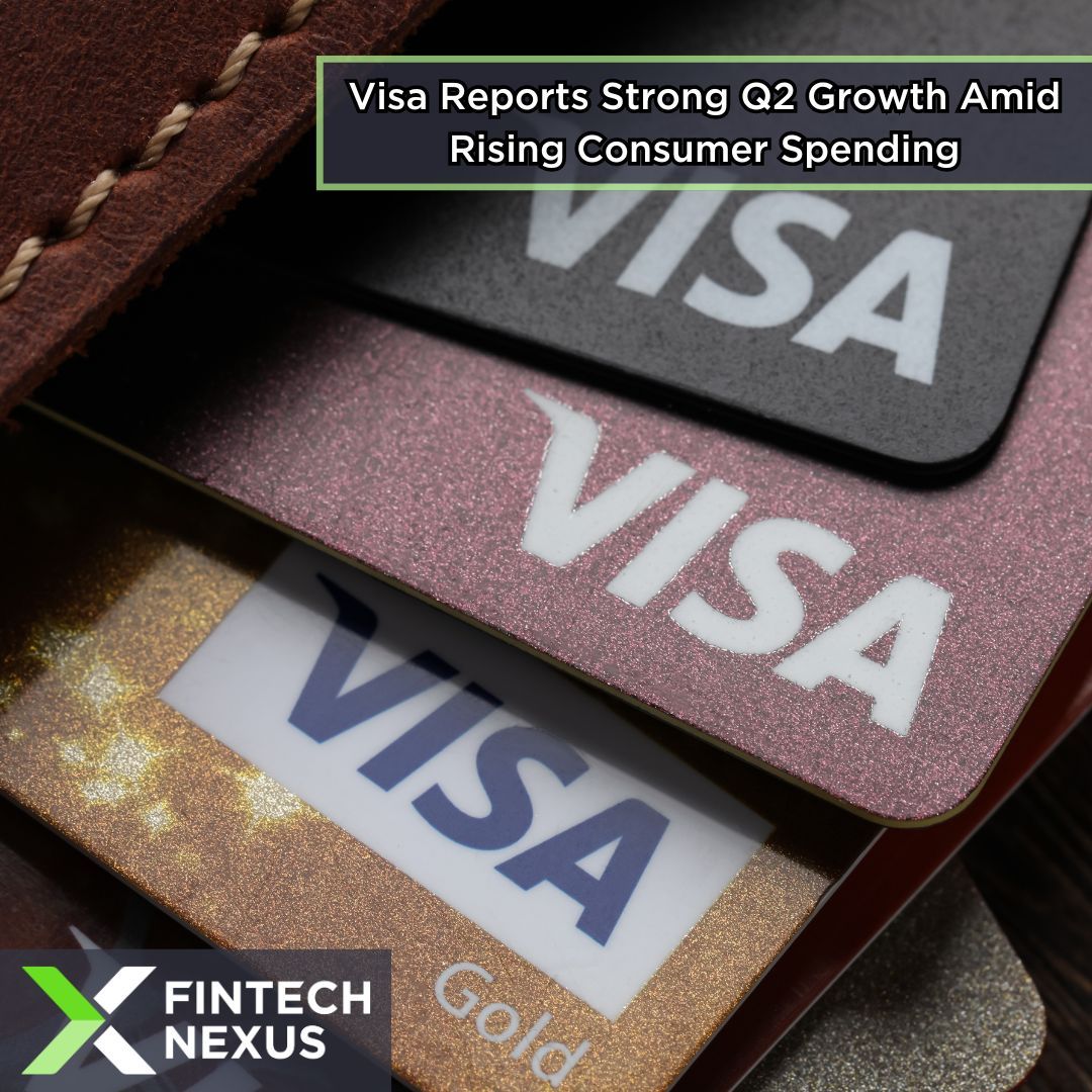 🚀 Visa's Q2 earnings soar with a 10% jump in net revenue to $8.8B & a 17% increase in net income, driven by robust U.S. consumer spending! 📈💳 📊 Key gains: - 11% rise in processed transactions. - 8% growth in payment volumes. - 16% increase in cross-border volume.