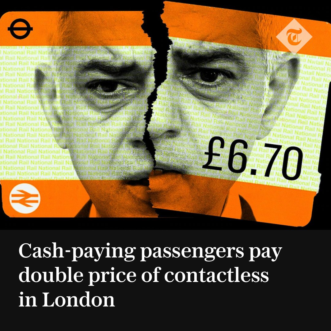 💷 Cash fares in central London now double the price of contactless travel Read to find out more ⬇️ telegraph.co.uk/money/consumer…