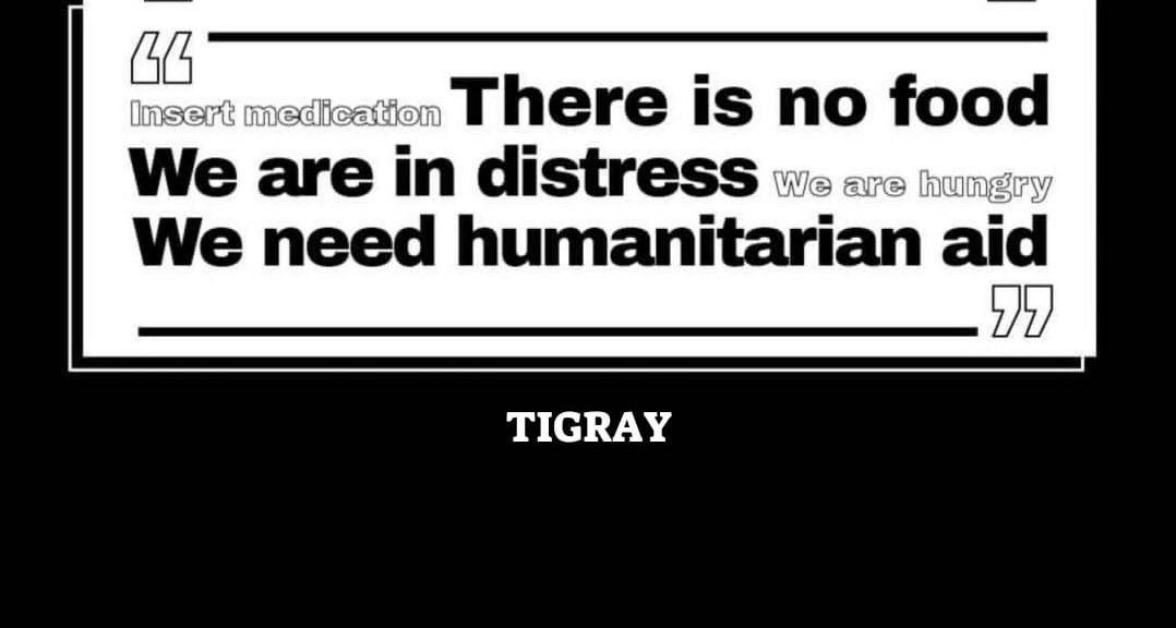המשפחות שלנו,ניצולי רצח עם הופקרו לבד #דילרצחעםבתגראי 
אנשי תגראי זקוקים בדחיפות לסיוע הומניטרי מציל חיים #Aid4Tigray #TigrayFamine מעל מיליון עקורים ללא תנאים ומזון #EritreaOutOfTigray #AmharaOutOfTigray #Justice4TigrayGenocide איפה הקהילה הבינלאומית עבורם #TigrayGenocide @UN