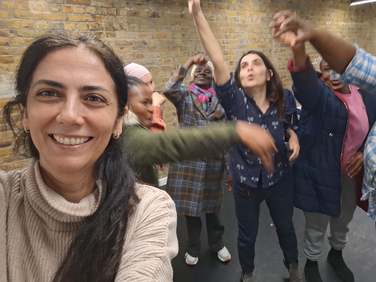 CreatingGround's tweet photo. Making a nice soup with all the ingredients of our theatre in action session: sharing stories, love, notice, joy, freedom, empathy, acting together, change.
Working towards a new creative action as part of our #noticeus campaign thanks to @trustforlondon @UniofGreenwich https://t.co/XcKZmpqjn1