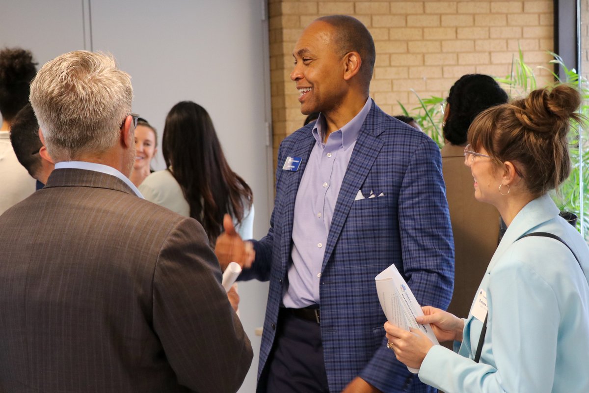 Last night we hosted the Small Business Award nominees at the Chamber for a reception and to hear from past winners. We had over 100 nominations this year! Mark your calendars for June 10th for an opportunity to meet the award applicants.