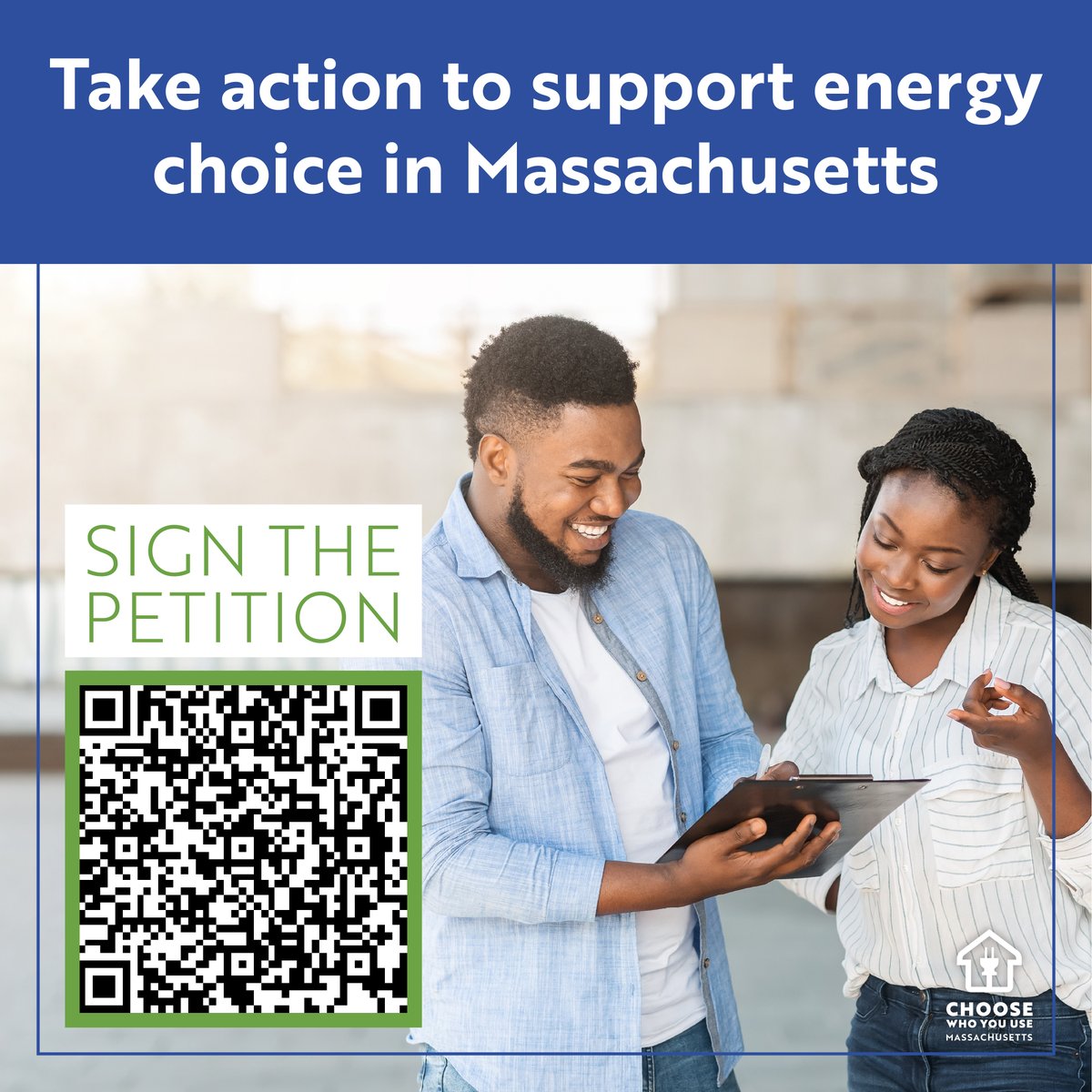 Massachusetts deserves energy choice. Show your support for retail and renewable energy choice by signing this petition (ow.ly/xPxy50Ru5pn). Tell lawmakers you value the right to #ChooseWhoYouUse.