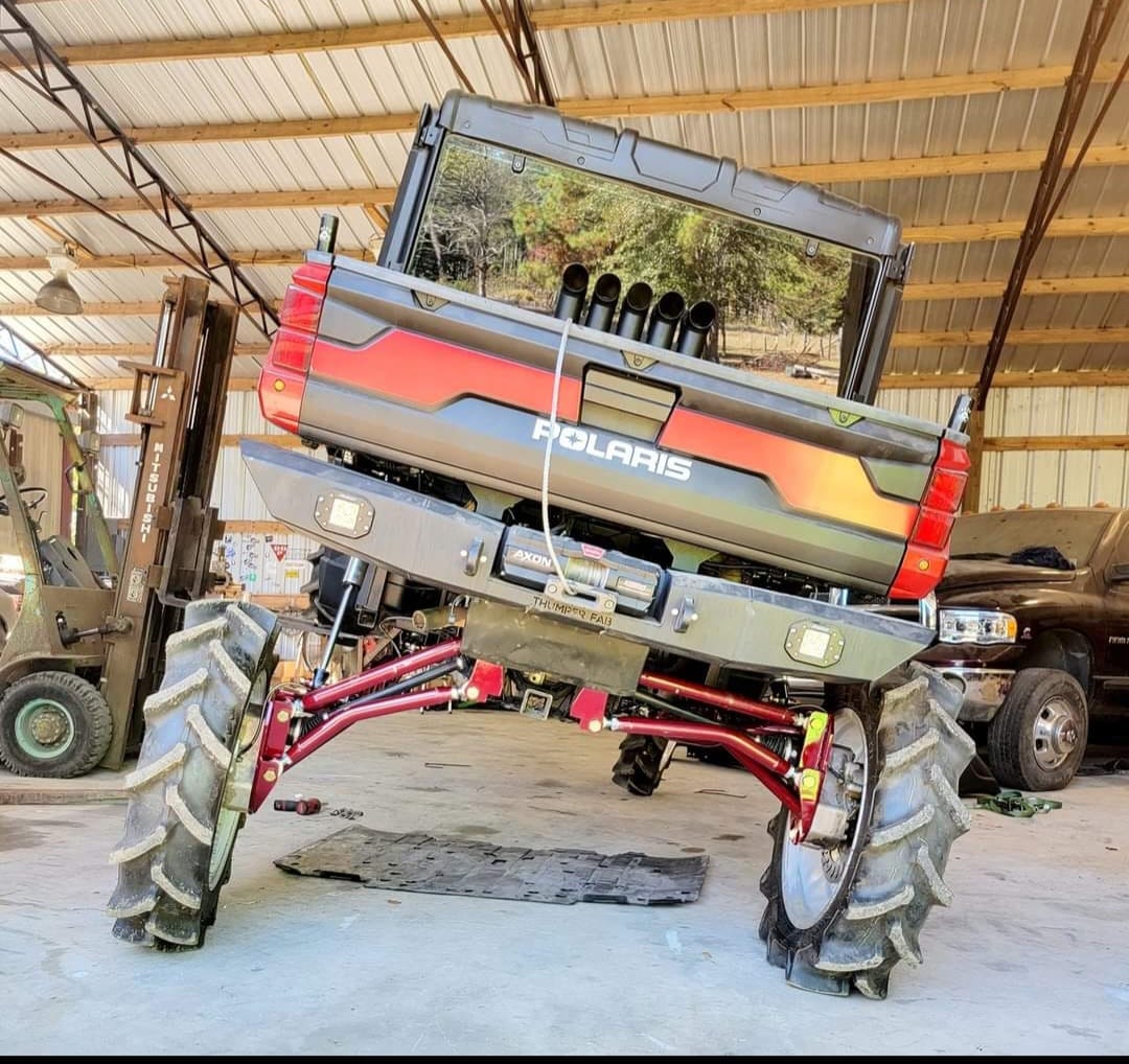 Who knew a rear winch bumper could look this good? 😍 The Polaris Ranger rear winch bumper not only adds some serious style to your ride, but it's also packed with functionality for those off-road adventures.

#POLARIS #RANGER #OFFROAD #SIDEBYSIDE #THANKSFORTHUMPIN