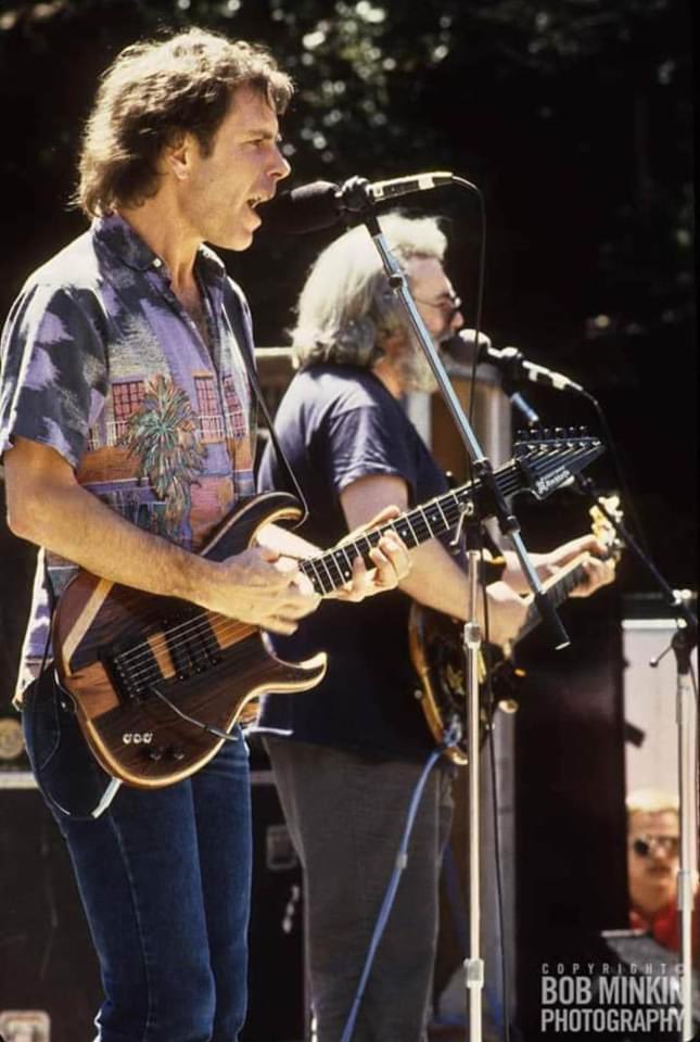 (5/3/87) Frost Amphitheater, Palo Alto, CA. @GratefulDead (📸@Bob_Minkin) @BigSteveParish @jerrygarcia @PhilLesh @mickeyhart @BobWeir