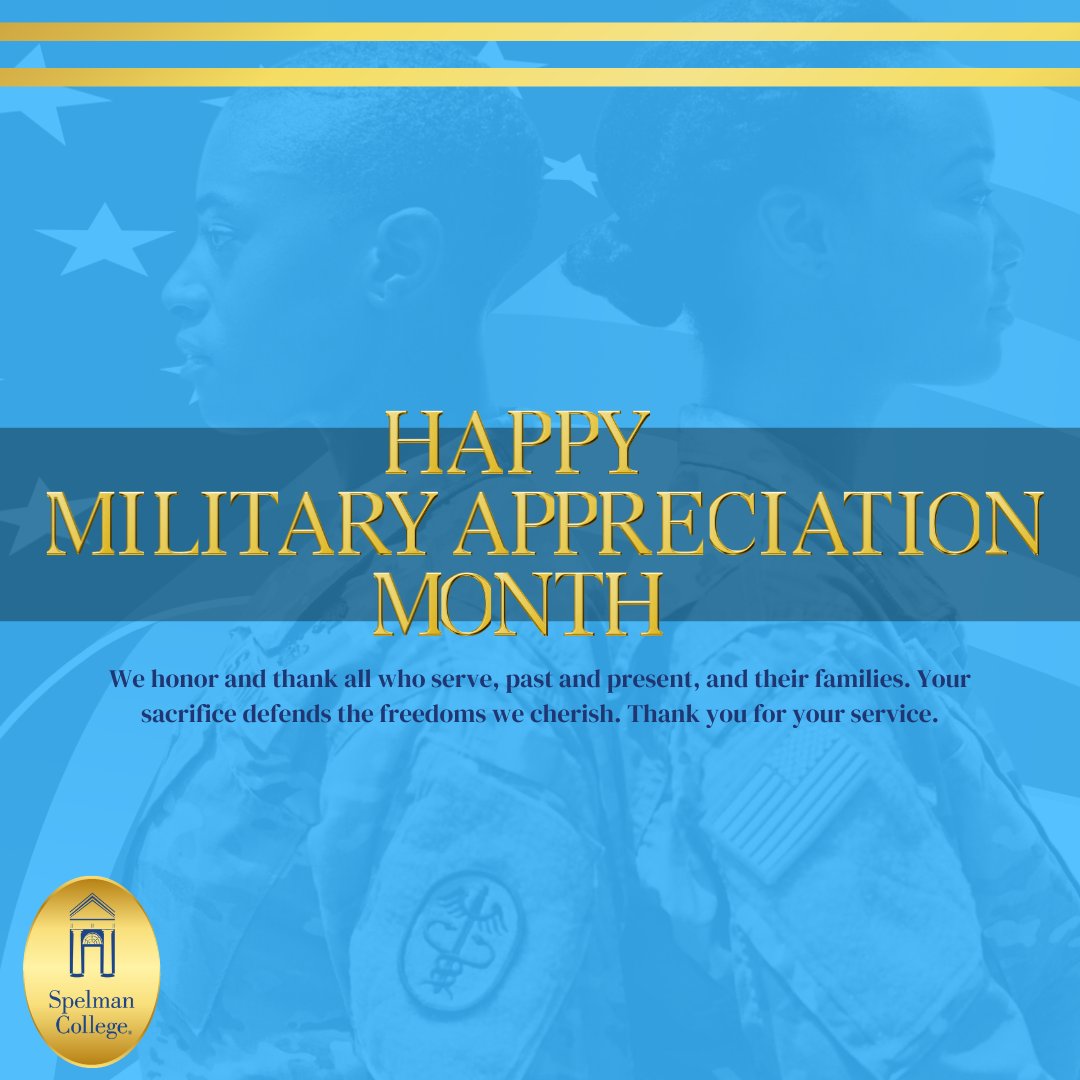 Happy #MilitaryAppreciationMonth! Let's take the entire month of May to remember the fallen and reflect on the sacrifices made by soldiers, sailors, the armed forces, and all current and former military personnel.  Let's honor all military personnel who protect our freedom.