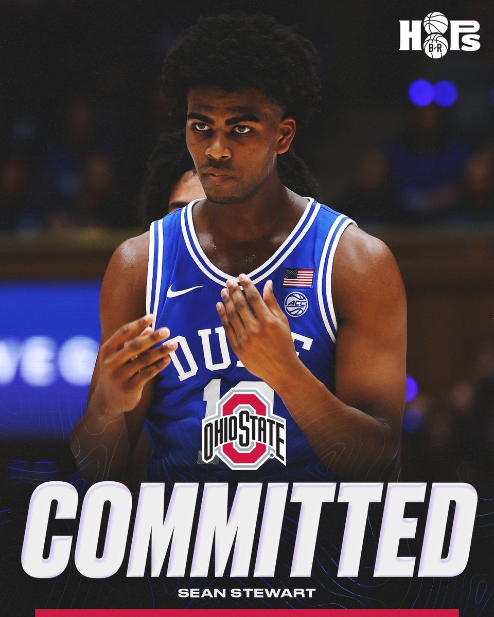 Former McDonald's All American and Duke forward Sean Stewart has committed to Ohio State.