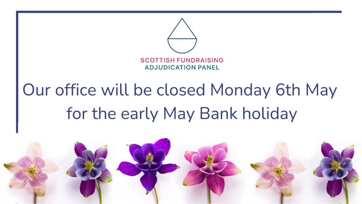 We are closed on Monday 6th May for the Early May Bank Holiday, returning at 9am on Tuesday 7th. Enjoy your weekend! #MayBankHoliday
