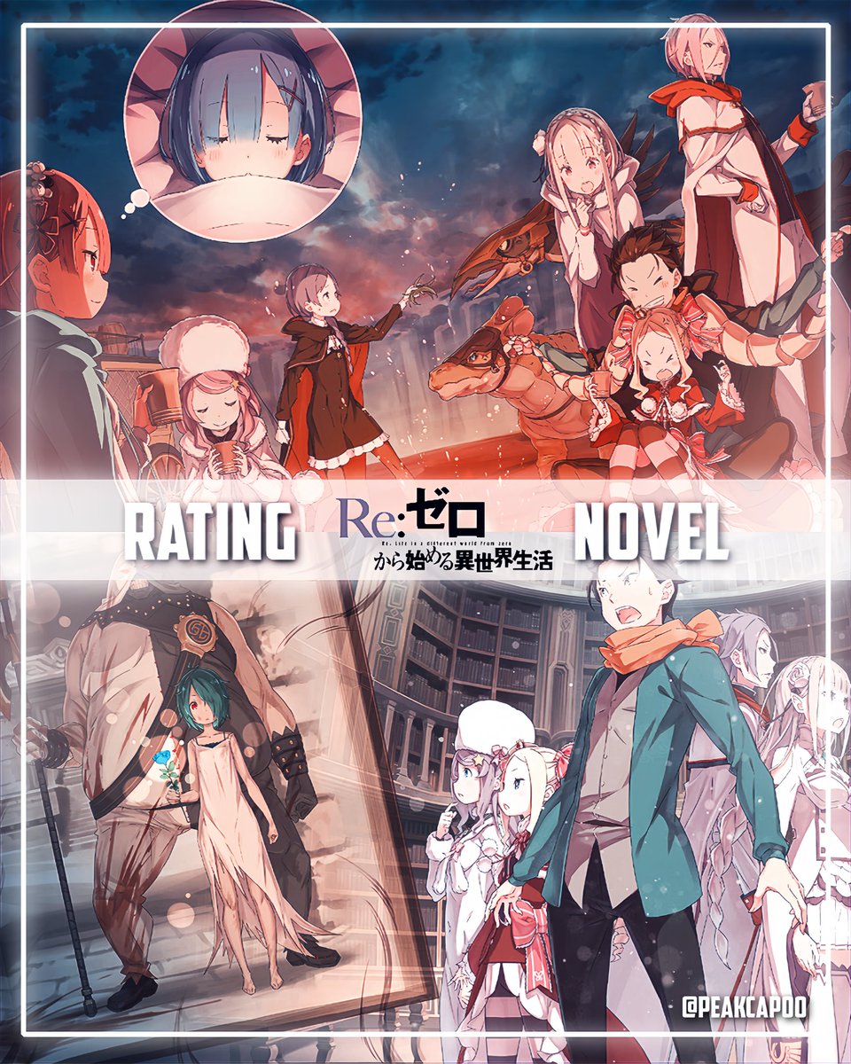 Rating Re:Zero's novel (WN + LN up to arc 8)