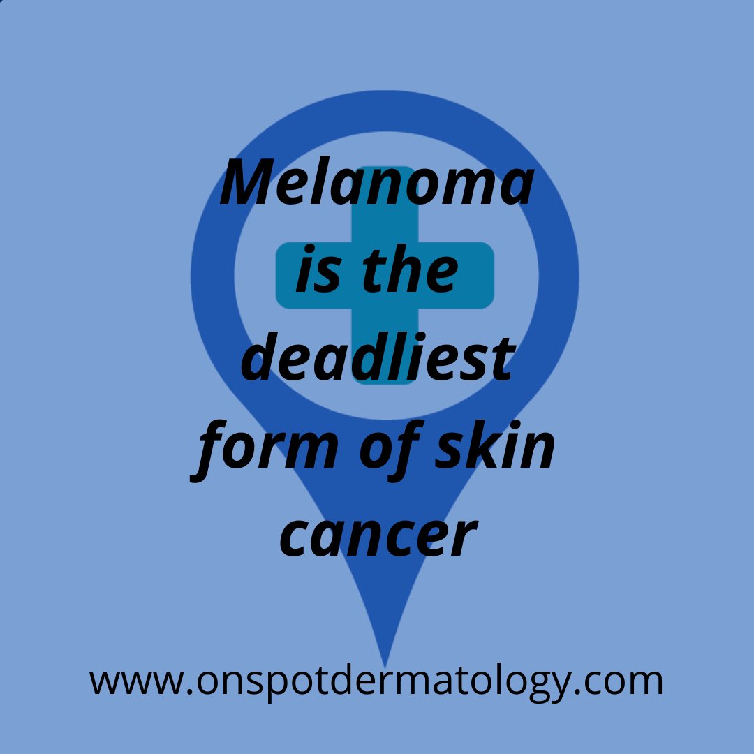 It is Melanoma Awareness Month a perfect reminder to book your annual skincheck! onspotdermatology.com  #melanoma #mobileclinic #melanomaawareness #earlydetection