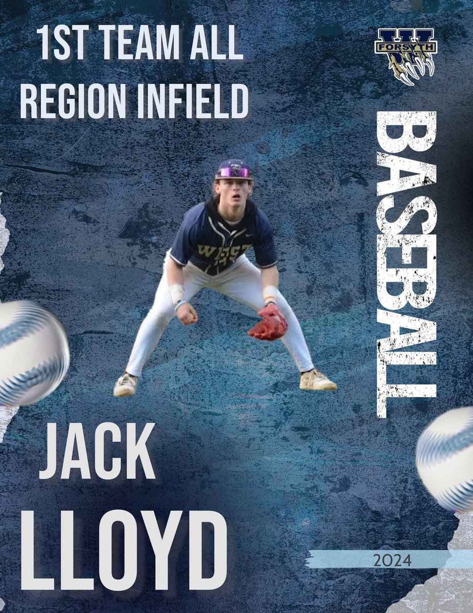 Congratulations to @JackLloyd2317 for being named1st Team All Region Infield!