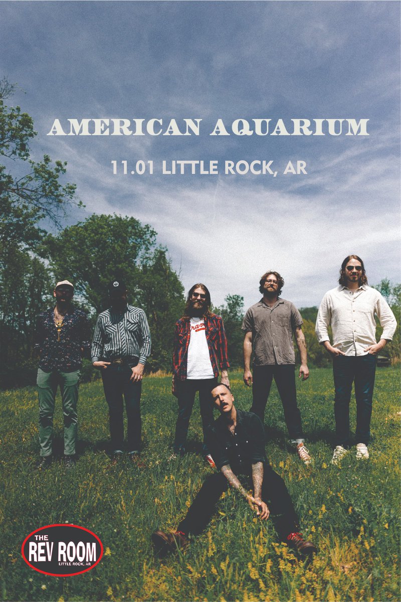 On sale now! @americanaquarium comes to Rev Room on Friday Nov 1. Get your advance tickets today before they're all gone