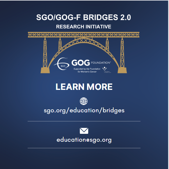 Clinical trials shape the future of treatment and provide hope and better outcomes for our patients. The SGO & @GOG BRIDGES 2.0 Research Initiative is an exciting program that prepares scholars for a career in clinical trials. Apply here: bit.ly/4aQQQya