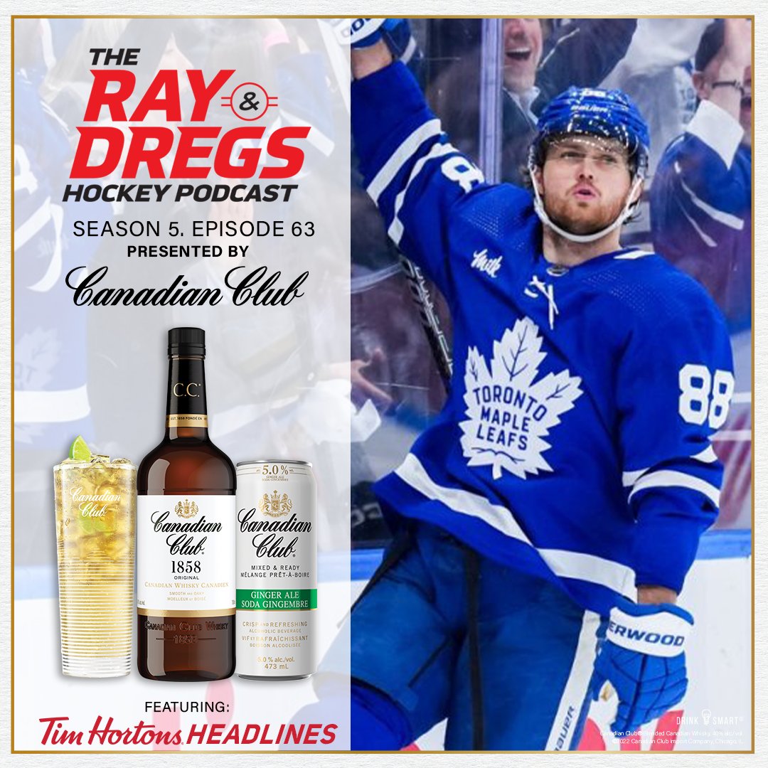 Leafs/Bruins going 7. #Canucks try to avoid the same. #VegasBorn might be out of steam. @rayferraro21 @DarrenDreger in @TimHortons Headlines! #LeafsForever #NHLBruins #preds #TexasHockey New episode audio courtesy @Canadian_Club Listen here: rayanddregs.com