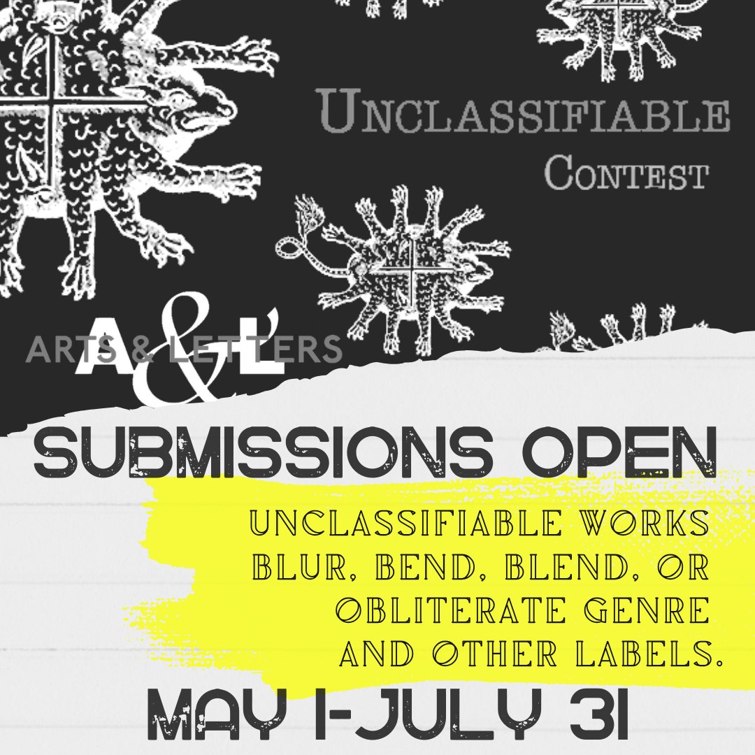 The winner receives $500 and publication. 🏆 Check the link in our bio for more info 📚📖 #literature #writing #literaryjournal #unclassifiable #contest #writingcontest #writer #literarymagazine #artsandletters