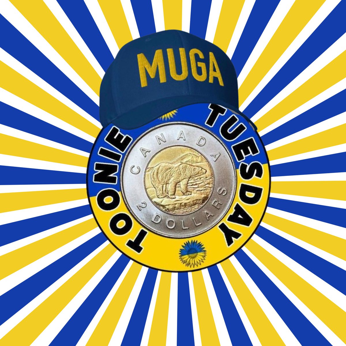 We know you are great Ukraine!!   Ukrainian spirit is unstoppable.   Stay tooned for the next #ToonieTuesday #MUGA