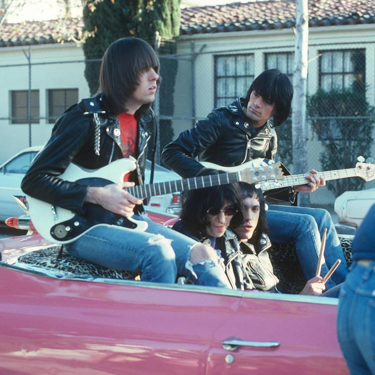 “We’re not students, we’re Ramones.” Johnny Ramone, Rock ‘n’ Roll High School. #JohnnyRamone #Ramones #JohnnyRamoneArmy