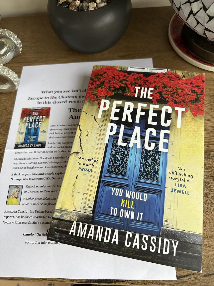 'What you see isn't always what you get ...' Intriguing #Bookpost from @canelo_co - thank you! #ThePerfectPlace by @AmandaCasssidy Publishes 1 August