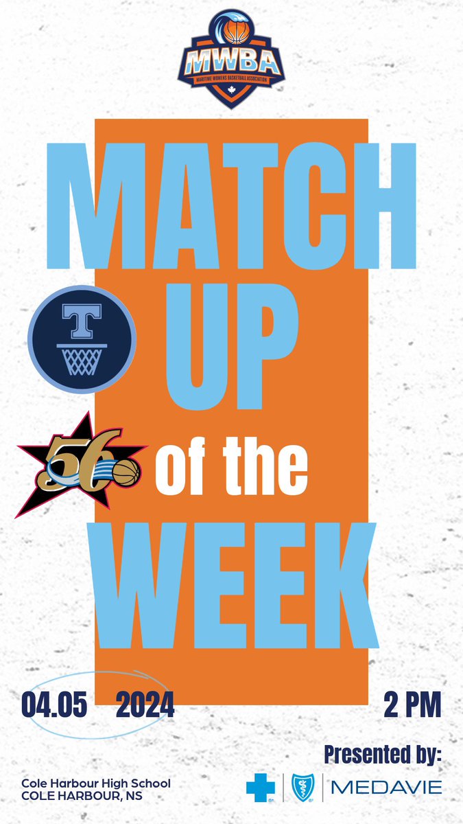 MATCH UP OF THE WEEK ⚔️

Presented by: @medavie

Read how we’ve prepared for this season 🔗 themwba.ca/2024/05/03/mwb…

#NowsTheTime