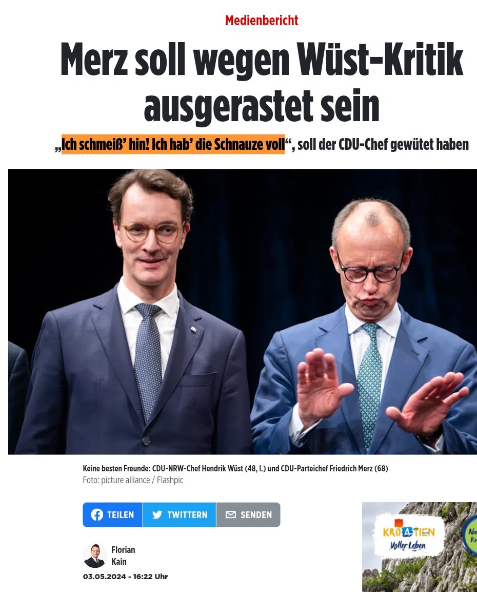 Das ist der Mann der 30% in den Umfragen bekommt🤦‍♂️

Merz darf niemals Kanzler werden!

#Merz