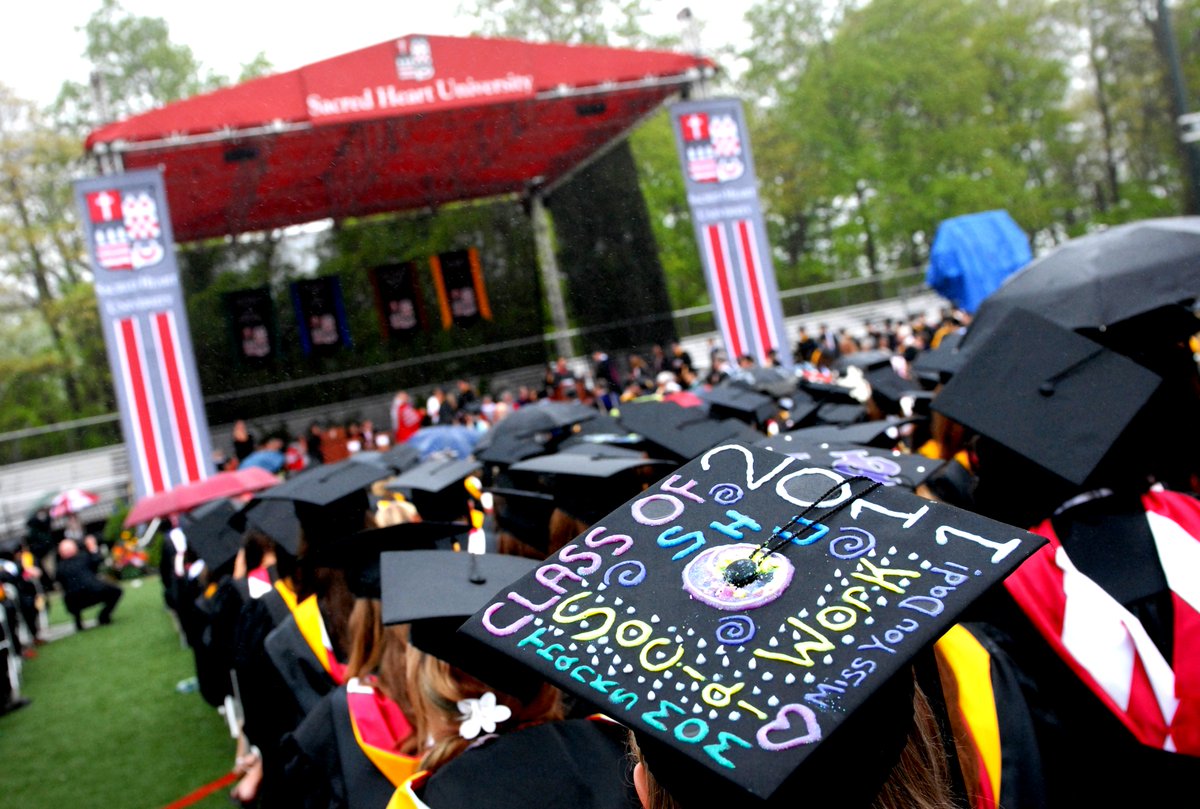 Throwing it back to 2011 Commencement as we gear up to welcome the class of 2024 into the alumni association next week 🎓

#SHUAlumni #WeAreSHU #GradSHUation #Classof2024