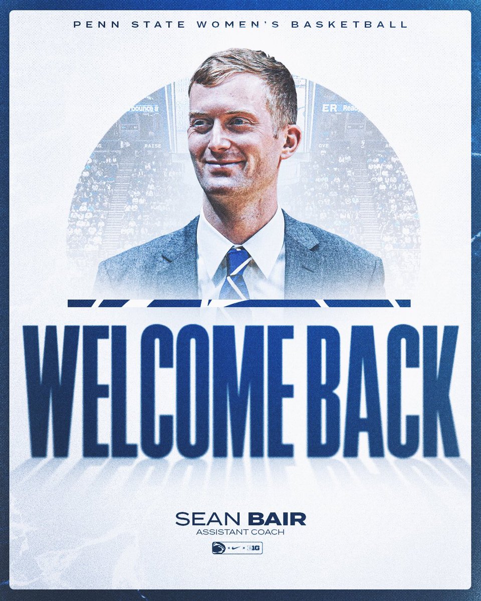 Bringing a familiar face back to Happy Valley ⬅️ Welcome home Assistant Coach Sean Bair! #LionMentality