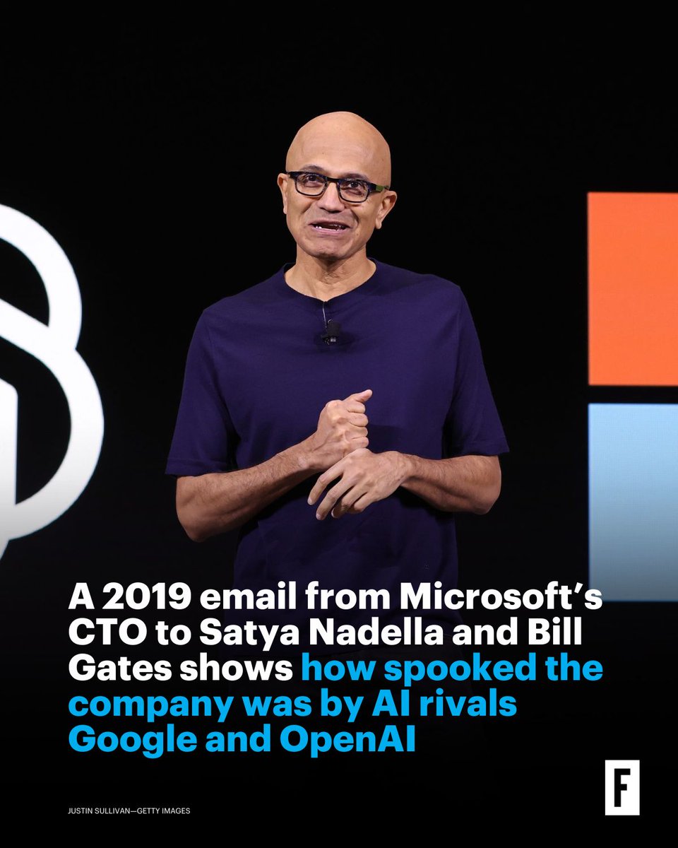 “The thing that’s interesting about what OpenAI and DeepMind and Google Brain are doing is the scale of their ambition,” Microsoft CTO Kevin Scott wrote in 2019. bit.ly/3Wt6Ce6