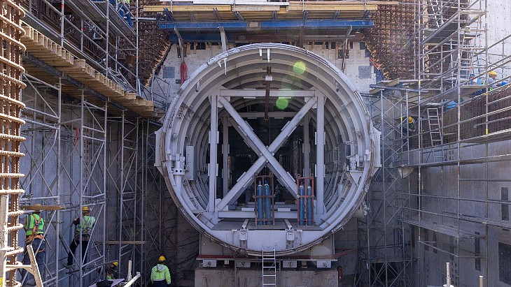 Equipment hatch installed in reactor building of the first unit at Turkey's new Akkuyu #nuclear power plant tinyurl.com/8vec9sws