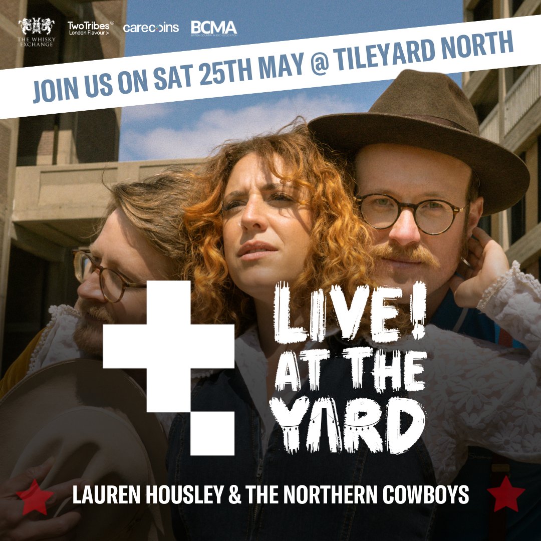 Have you got your ticket for Saturday at LIVE! At The Yard? Lauren Housley & The Northern Cowboys, join the lineup! You can also head down on Saturday for a FREE jam-packed afternoon of family activities, live music, street food, drinks & more. 🎟️ loom.ly/KXkOH5c