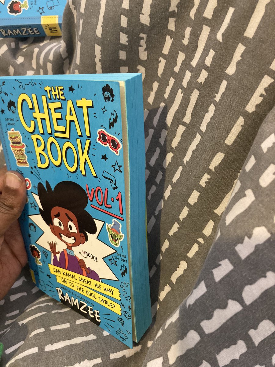 I had an incredible day at the printers seeing the first batch of copies of The Cheat Book being printed, bound & batched ready for the warehouse! They even made me a special one-of-a-kind copy with sprayed edges 😂 A real super proud, pinch myself moment 🙏🏾❤️