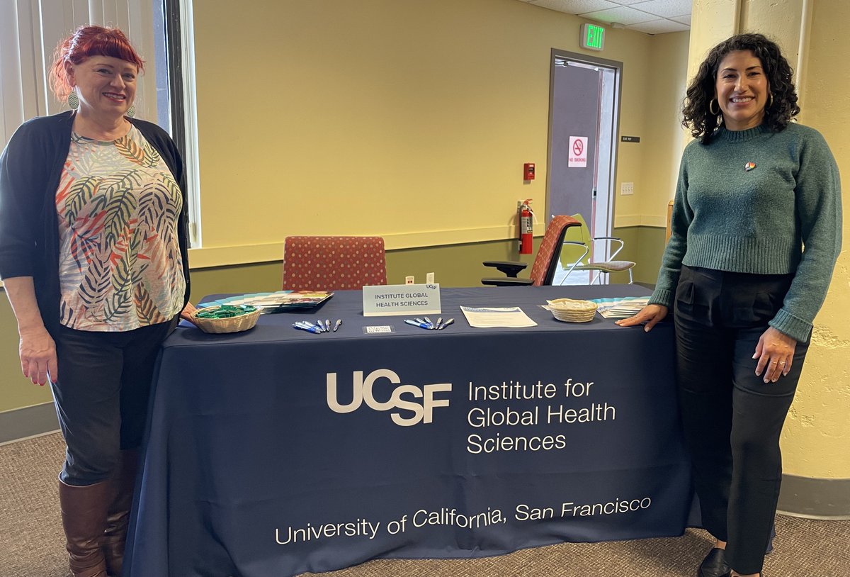 Pilar Deer and Melissa Bacina represented IGHS on April 3 at the Career Expo, hosted by @UCSF Talent Acquisition. Job seekers who attended the event were from UCSF and outside the University. Over 300 people attended.