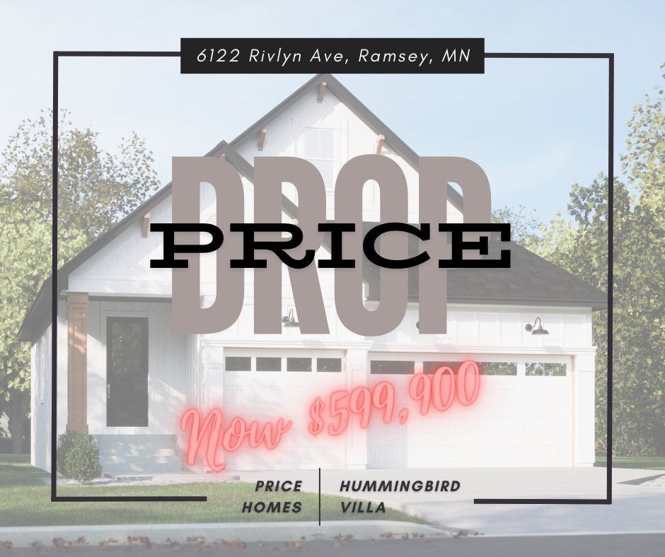 💲❗ PRICE IMPROVEMENT ❗💲 Schedule your showing now before it's G..O..N..E.. hubs.ly/Q02w1dZY0 #pricedrop #modelhomeforsale #villaliving #riverview #pricehomesmn