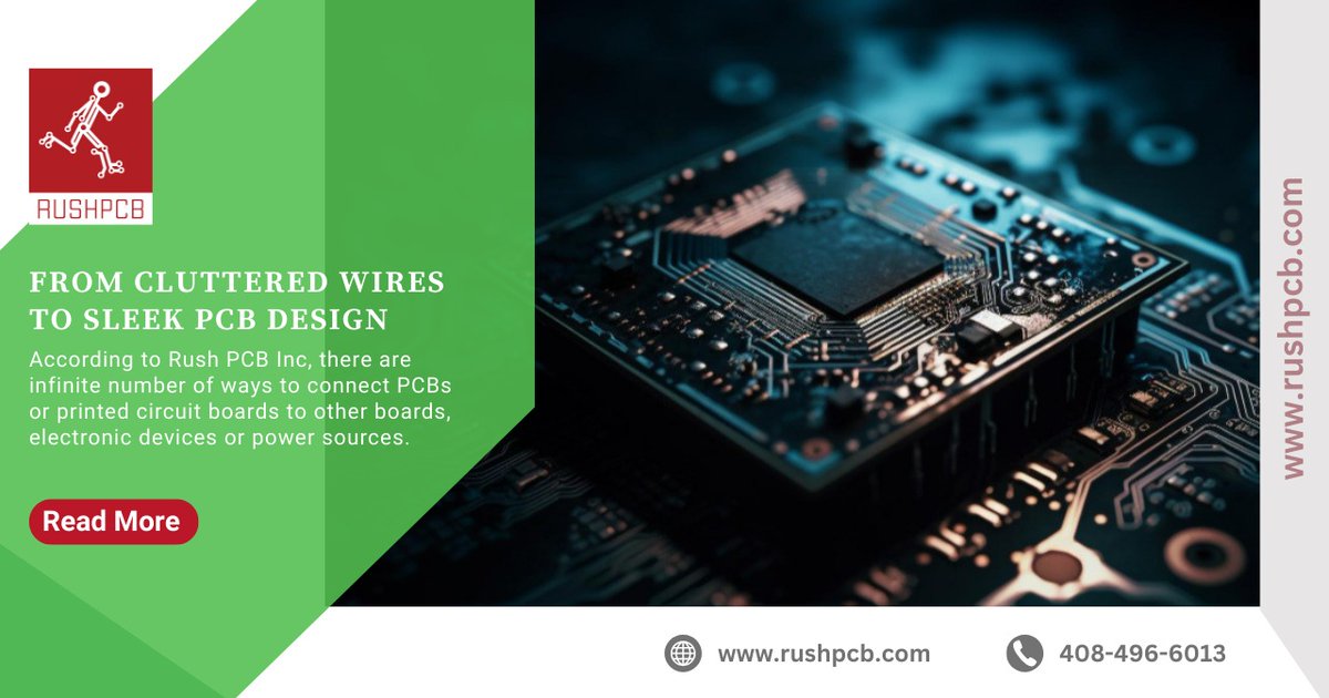 From cluttered wires to sleek PCB design bit.ly/3Nc1Lcj #RUSHPCB #pcba #pcbdesign #pcbassembly #pcbmanufacturing #pcbmanufacturer #pcbfabrication #pcbtechnologies #cuttingedgetechnology #Clutteredwires #SleekPCBdesign