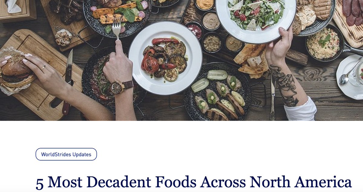 Not sure what to make for dinner? Try out one of these tasty meals! Read on for a brief round-up of North America’s most decadent foods, from Canadian poutine to Mexican churros (and everything in between). Which one are you eating tonight? 😋 🍽️ bit.ly/4aN7QVU