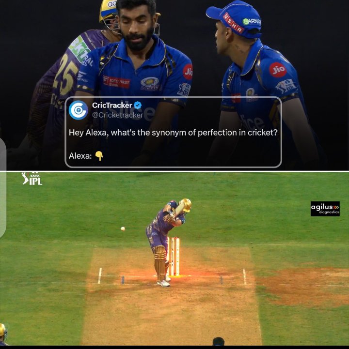 That's 𝐩𝐞𝐫𝐟𝐞𝐜𝐭 from Jasprit Bumrah 🔥 #IPL2024