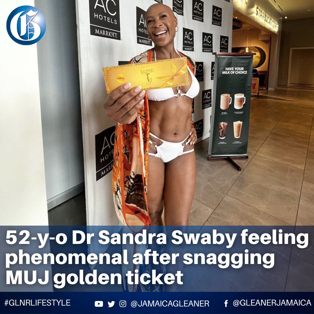 The local pageant world is abuzz with the entrance of 52-year-old Dr Sandra Swaby as a candidate for the 2024 Miss Universe Jamaica pageant.

Read more: jamaica-gleaner.com/article/lifest… #GLNRLifestyle