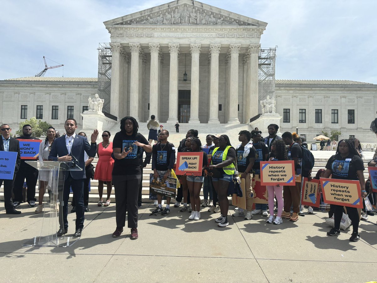 “@peoplefor is going to continue to support teachers. We can’t expect this to be done alone.” @SvanteMyrick #FreedomToLearn #FreedomSummer2024