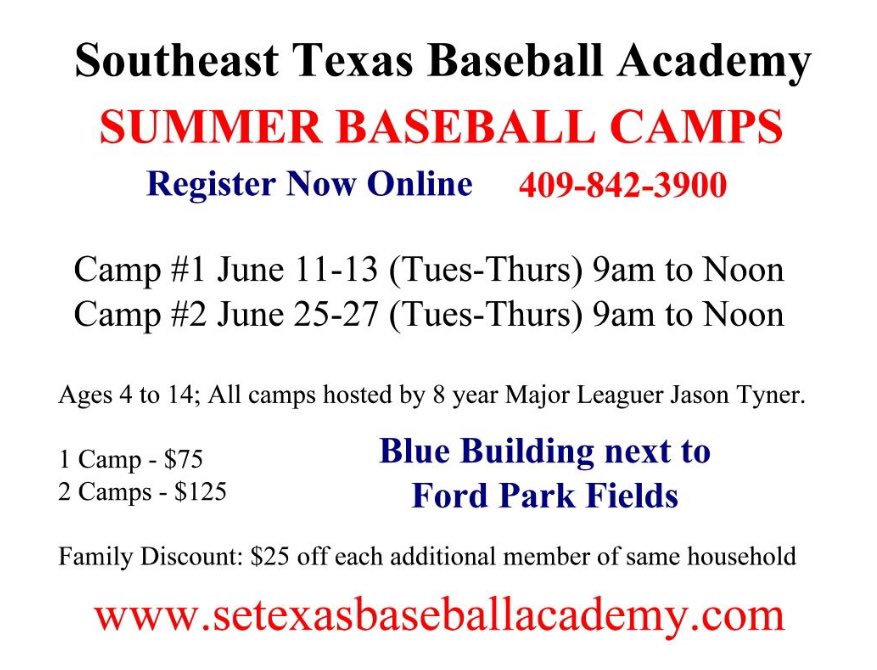 Summer Camp registration is now open setexasbaseballacademy.com