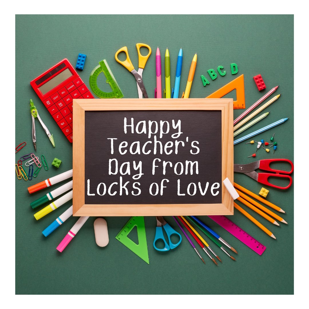 Teachers play a crucial role in shaping the future by imparting knowledge, guidance, and inspiration. Happy Teacher's Day! 🍎🖍📏✏️📚📄

#locksoflove #nonprofit #nonprofit #nonprofits #nonprofitorganization #teacher #teachersofinstagram #teachersday #nationalteachersday