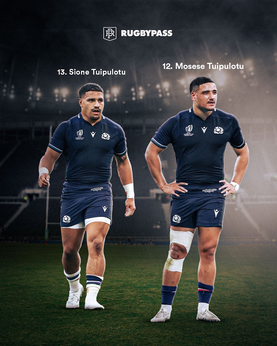 With the rumours of Mosese Tuipulotu making the move to Scotland, could we see him lining up alongside his brother next year? 👀 🔥 Read more about the move on rugbypass.com #rugby #ScottishRugby