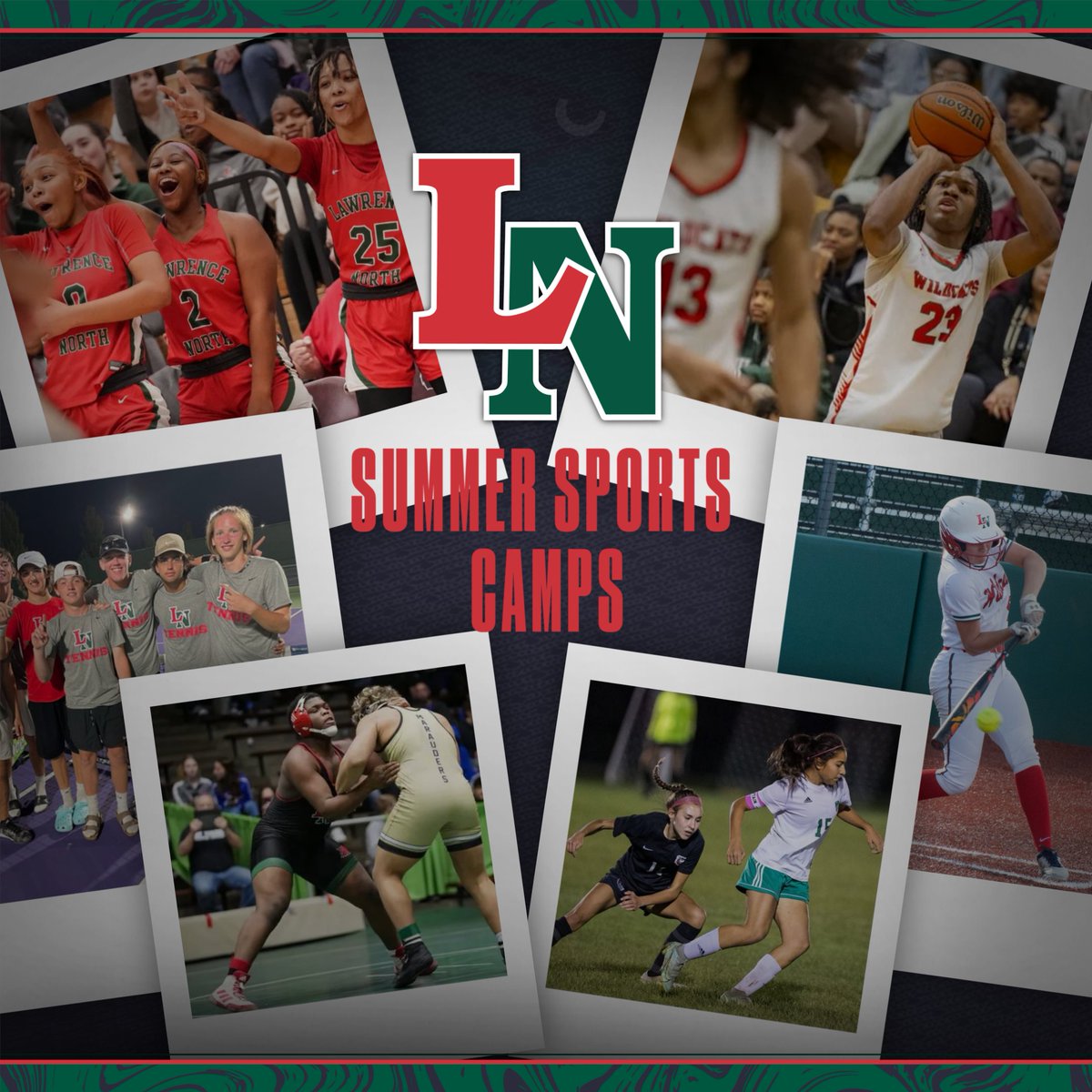 LN Wildcats (@lnwildcats) on Twitter photo Get your child involved this summer through the LN athletic summer sports camps! Click here to register and find out more information: websites.eventlink.com/s/lawrence-nor… @lnhswildcats <a href="/ltgoodnews/">LT Schools</a> <a href="/LNBoysBball/">LNBOYSBasketball</a> <a href="/cgiffin78/">CoachGiffLNBB</a> <a href="/BigG_zus/">Jacob Aven</a> <a href="/LNLadyWildcats/">Lady Wildcats Soccer</a> <a href="/LNMENSOCCER/">LN Men's Soccer</a> <a href="/FCVAthletics/">FCV Athletics</a> <a href="/MaryCastleElem/">Mary Castle Elem</a> Get your child involved this summer through the LN athletic summer sports camps! Click here to register and find out more information: websites.eventlink.com/s/lawrence-nor… @lnhswildcats <a href="/ltgoodnews/">LT Schools</a> <a href="/LNBoysBball/">LNBOYSBasketball</a> <a href="/cgiffin78/">CoachGiffLNBB</a> <a href="/BigG_zus/">Jacob Aven</a> <a href="/LNLadyWildcats/">Lady Wildcats Soccer</a> <a href="/LNMENSOCCER/">LN Men's Soccer</a> <a href="/FCVAthletics/">FCV Athletics</a> <a href="/MaryCastleElem/">Mary Castle Elem</a>