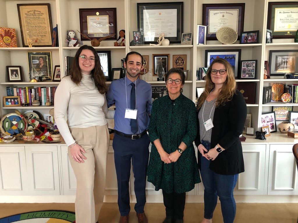 RCEN Director Jade Scognamillo, Senator Kim Pate, Stephanie Merrill (@NatureTrustNB), and Jason Barron (@NatureCanada) met at #NatureOnTheHill 2024. ENGO delegates, including RCEN, drove impactful dialogues with Parliamentarians. Want to add your voice? bit.ly/3WhlPiu