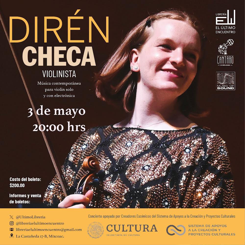 Emilio (@cafeydiscos) on Twitter photo Hoy no se pierdan a <a href="/direncheca/">Dirén Checa</a> en <a href="/UltimoLibreria/">E l ú l t i m o e n c u e n t r o 📚</a>. Les garantizo que escucharán un gran concierto. Allá nos vemos. Hoy no se pierdan a <a href="/direncheca/">Dirén Checa</a> en <a href="/UltimoLibreria/">E l ú l t i m o e n c u e n t r o 📚</a>. Les garantizo que escucharán un gran concierto. Allá nos vemos.